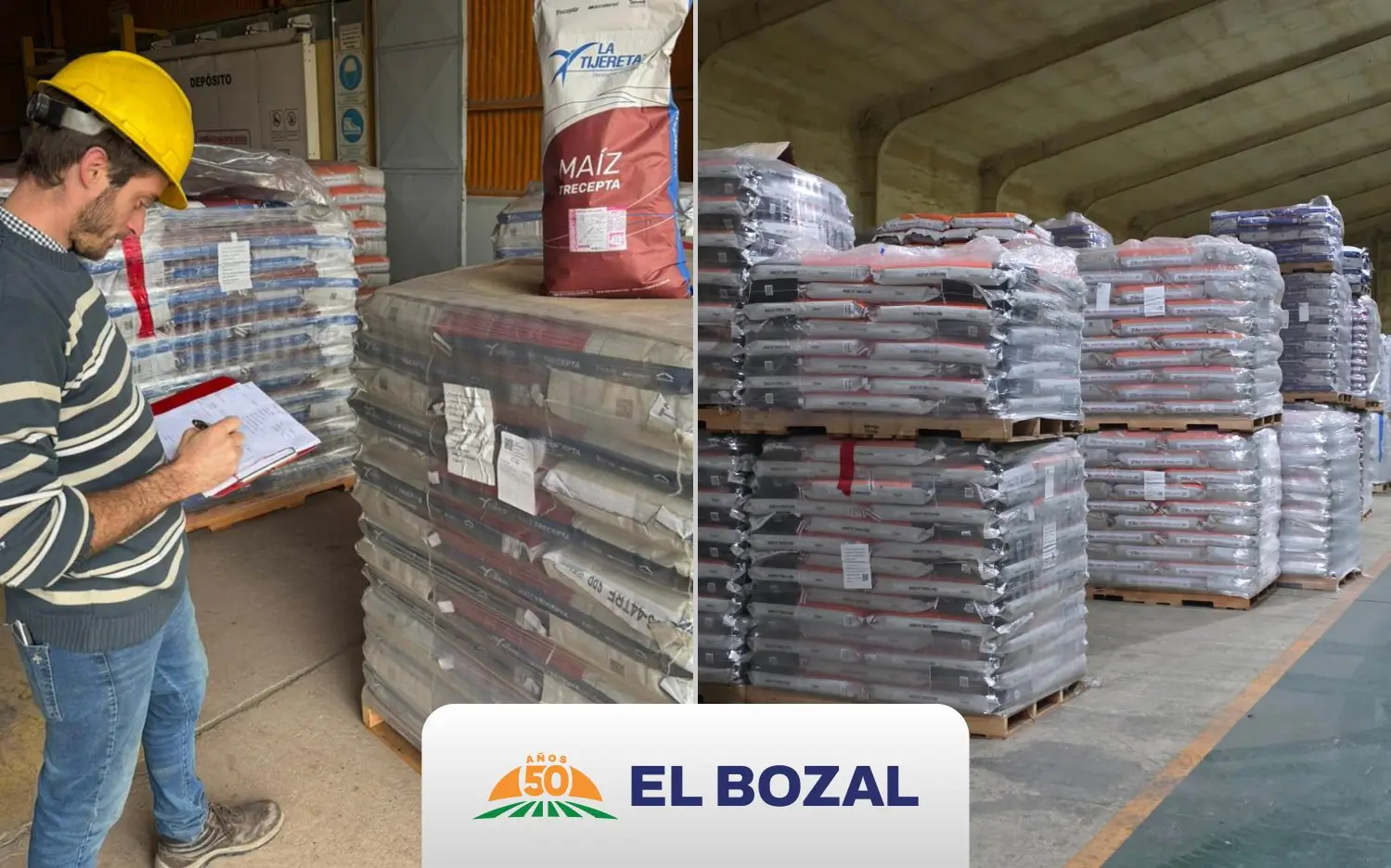 Llegaron las semillas de maíz La Tijereta a El Bozal